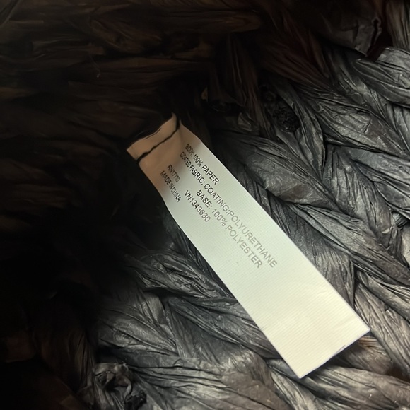 Who What Wear Black Tote With Brown Handles - Picture 4 of 7